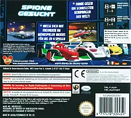 Image n° 2 - boxback : Cars 2 (DSi Enhanced)